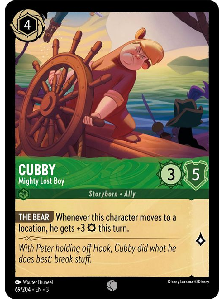 Cubby - Mighty Lost Boy  - 069/204 - Common 1