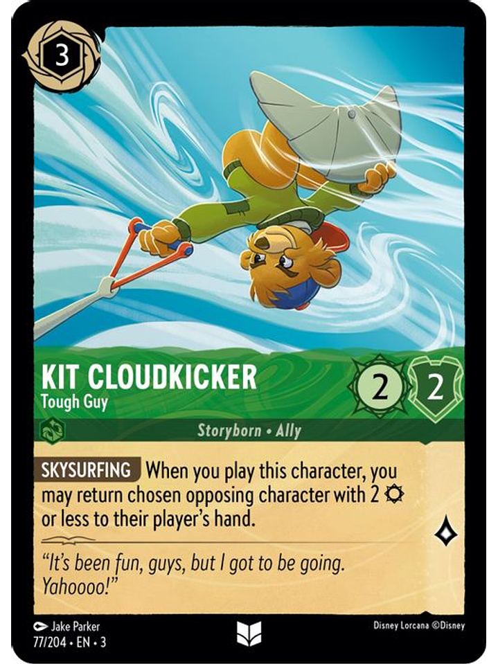 Kit Cloudkicker - Tough Guy  - 077/204 - Uncommon 1