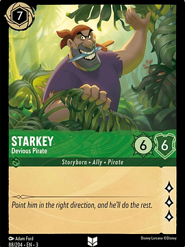 Starkey - Devious Pirate  - 088/204 - Uncommon