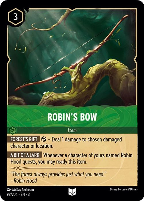 Robin's Bow  - 098/204 - Uncommon