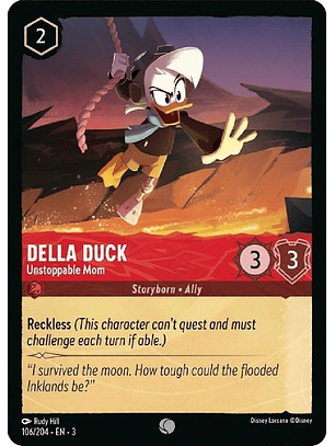 Della Duck - Unstoppable Mom  - 106/204 - Common