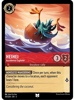 HeiHei - Accidental Explorer  - 107/204 - Uncommon