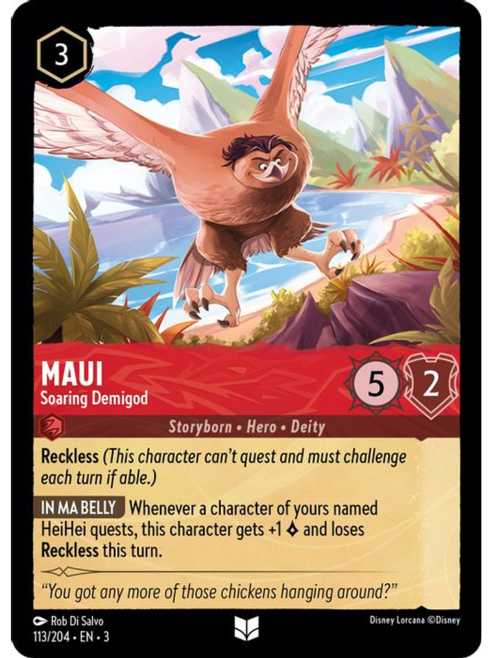 Maui - Soaring Demigod  - 113/204 - Uncommon 1