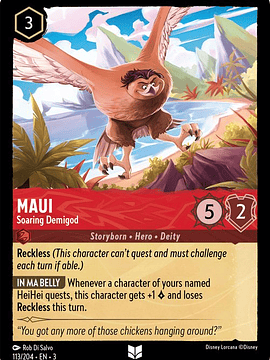 Maui - Soaring Demigod  - 113/204 - Uncommon