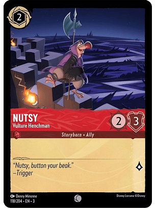 Nutsy - Vulture Henchman  - 118/204 - Common