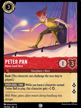 Peter Pan - Never Land Hero  - 119/204 - Common