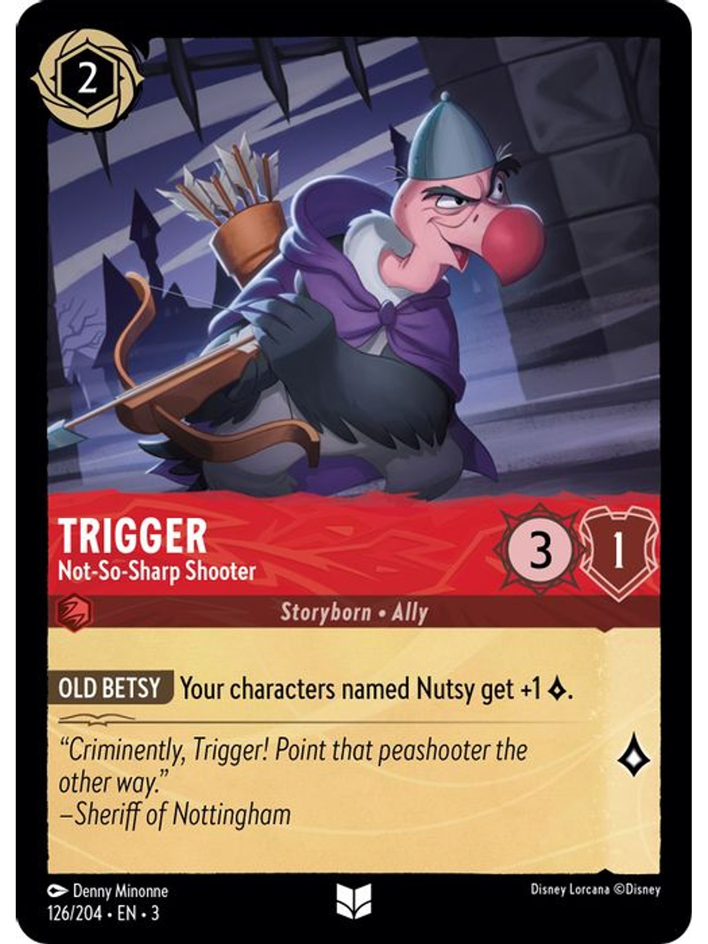 Trigger - Not-So-Sharp Shooter  - 126/204 - Uncommon 1