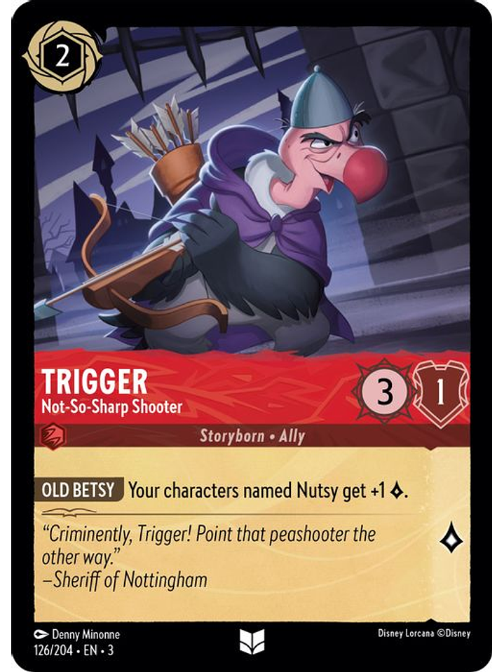 Trigger - Not-So-Sharp Shooter  - 126/204 - Uncommon 1