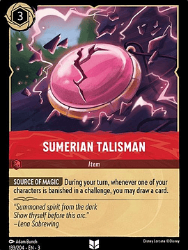Sumerian Talisman  - 133/204 - Uncommon