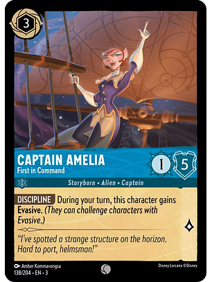 Captain Amelia - First in Command  - 138/204 - Common