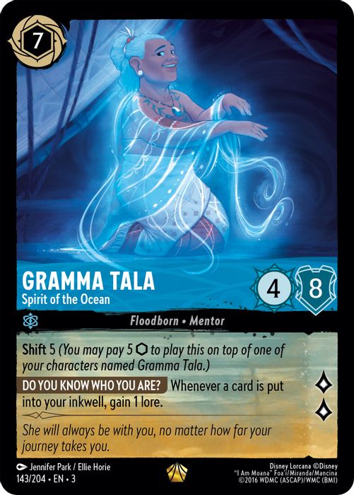 Gramma Tala - Spirit of the Ocean  - 143/204 - Legendary
