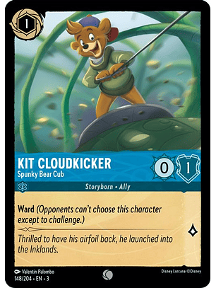 Kit Cloudkicker - Spunky Bear Cub  - 148/204 - Common