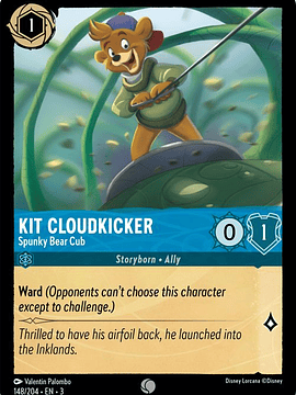 Kit Cloudkicker - Spunky Bear Cub  - 148/204 - Common