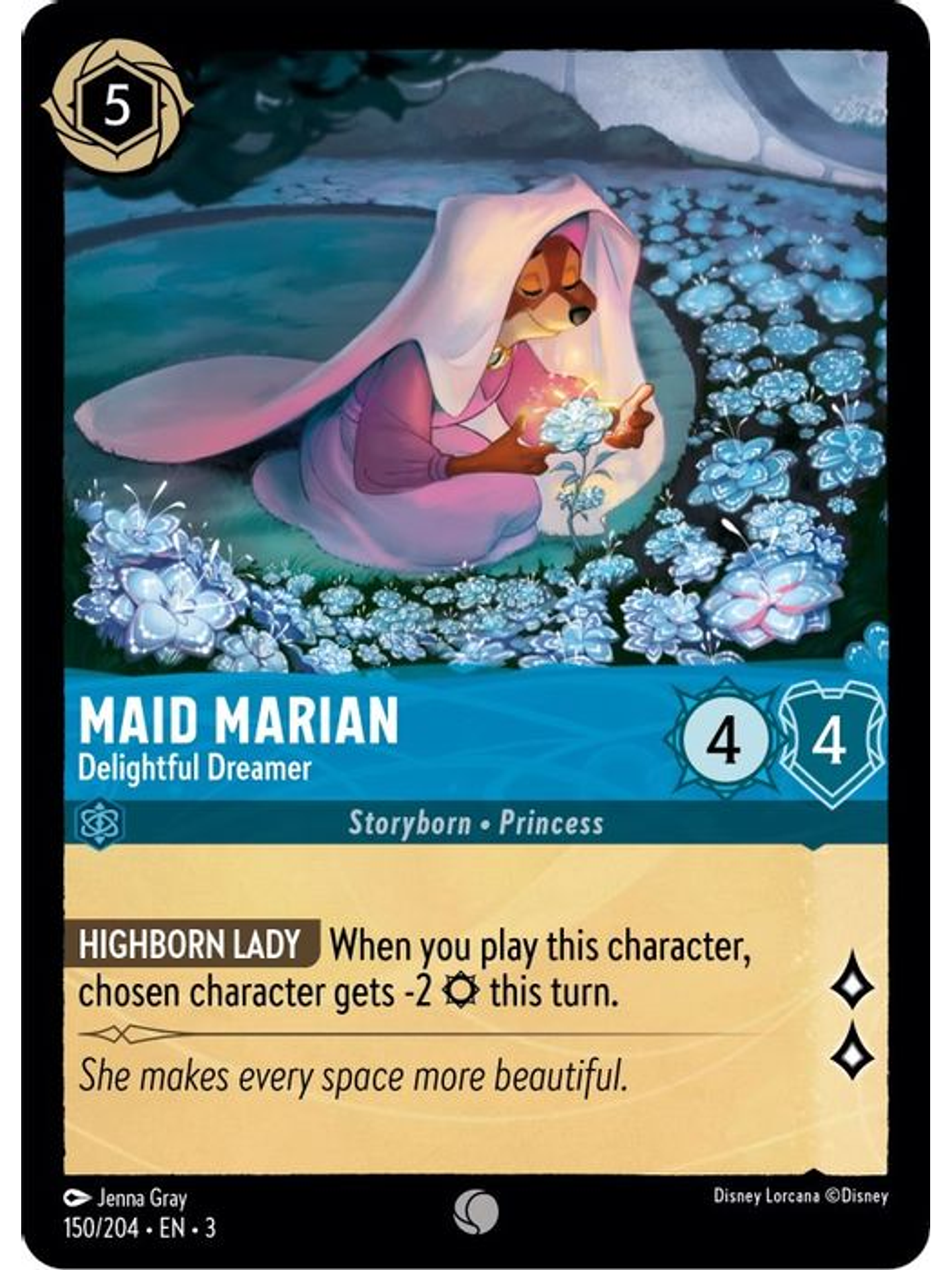 Maid Marian - Delightful Dreamer  - 150/204 - Common 1