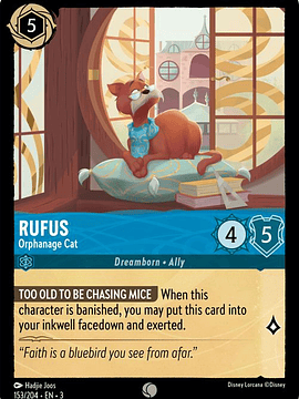 Rufus - Orphanage Cat  - 153/204 - Common