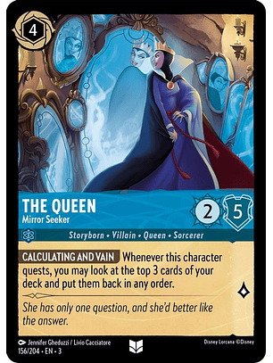 The Queen - Mirror Seeker  - 156/204 - Uncommon