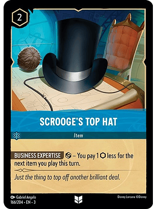 Scrooge's Top Hat  - 166/204 - Uncommon