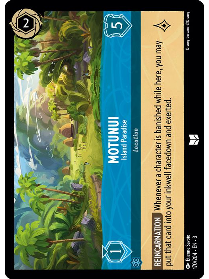 Motunui - Island Paradise  - 170/204 - Uncommon 1