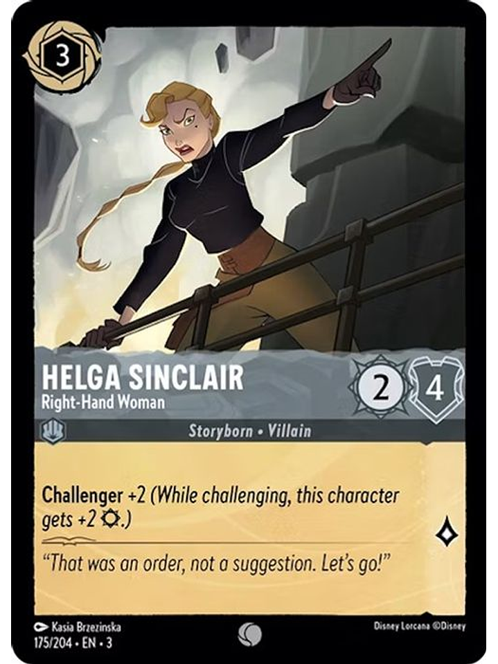 Helga Sinclair - Right-Hand Woman  - 175/204 - Common 1