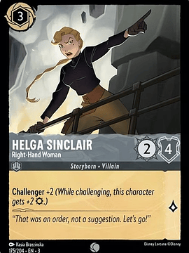 Helga Sinclair - Right-Hand Woman  - 175/204 - Common