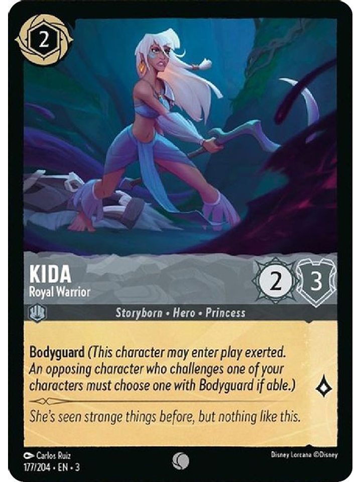 Kida - Royal Warrior  - 177/204 - Common 1