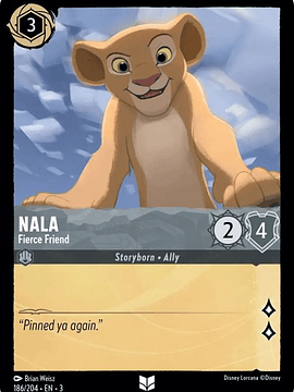 Nala - Fierce Friend  - 186/204 - Uncommon