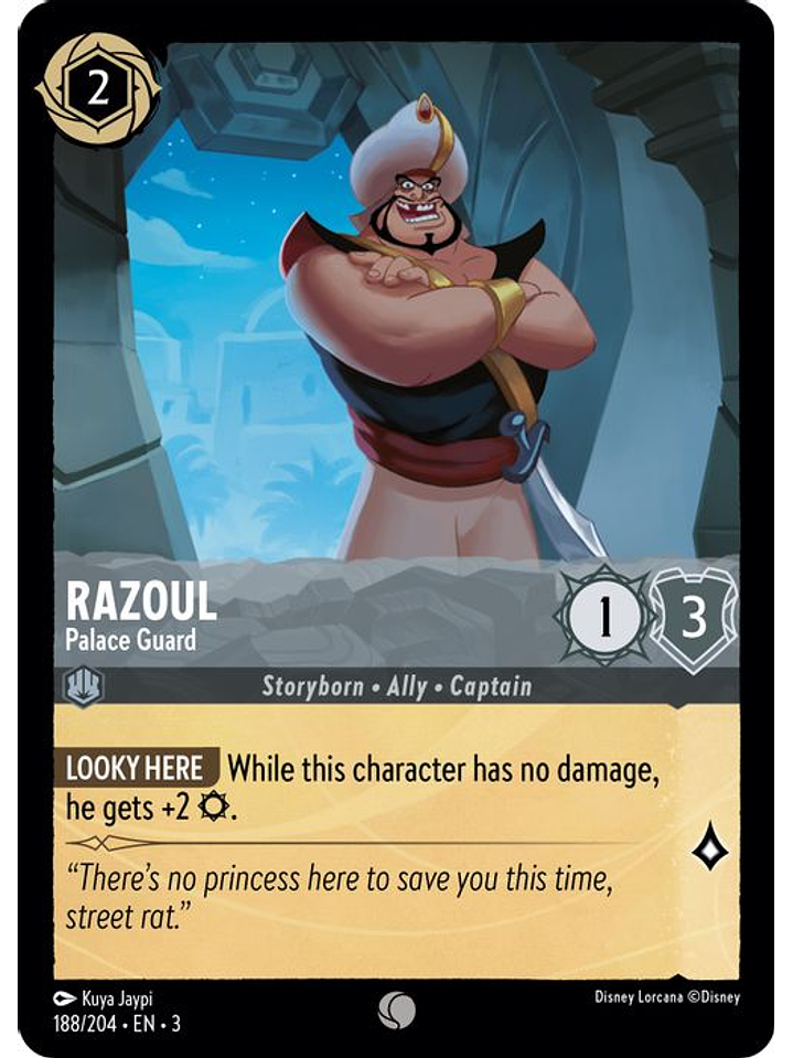Razoul - Palace Guard  - 188/204 - Common 1