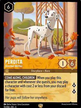 Perdita - Devoted Mother  (FOIL) - 015/204 - Legendary