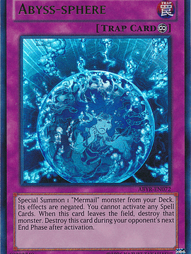 Abyss-sphere - ABYR-EN072 - Ultra Rare Unlimited