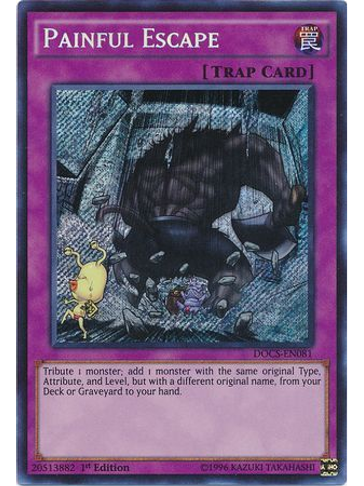 Painful Escape - DOCS-EN081 - Secret Rare 1st Edition 1