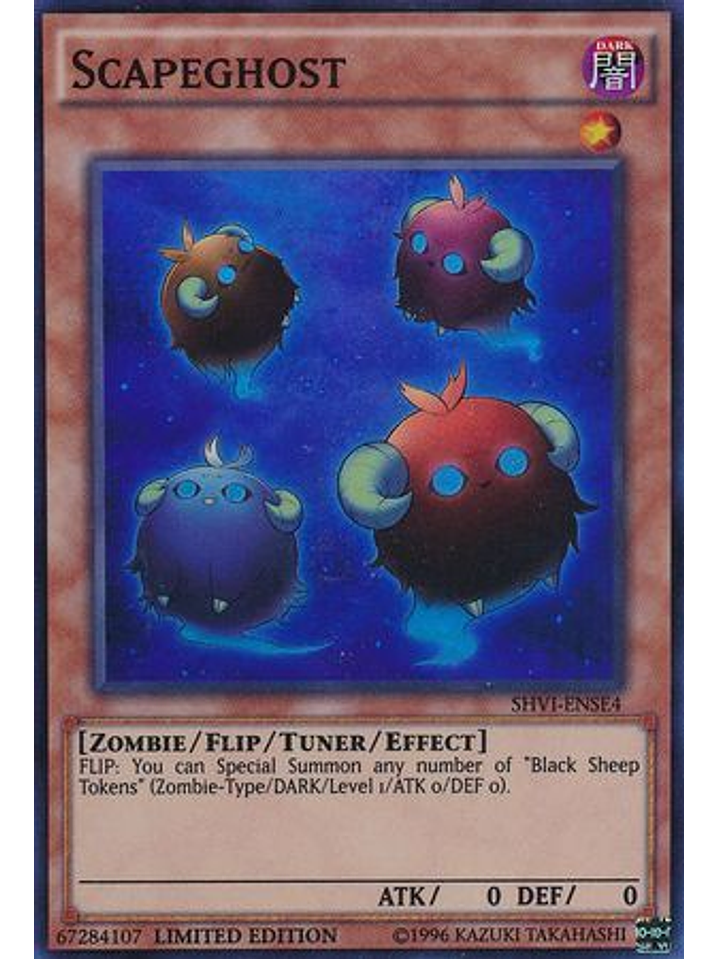 Scapeghost - SHVI-ENSE4 - Super Rare Limited Edition 1