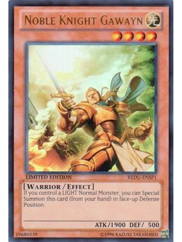 Noble Knight Gawayn - REDU-ENSP1 - Ultra Rare 1
