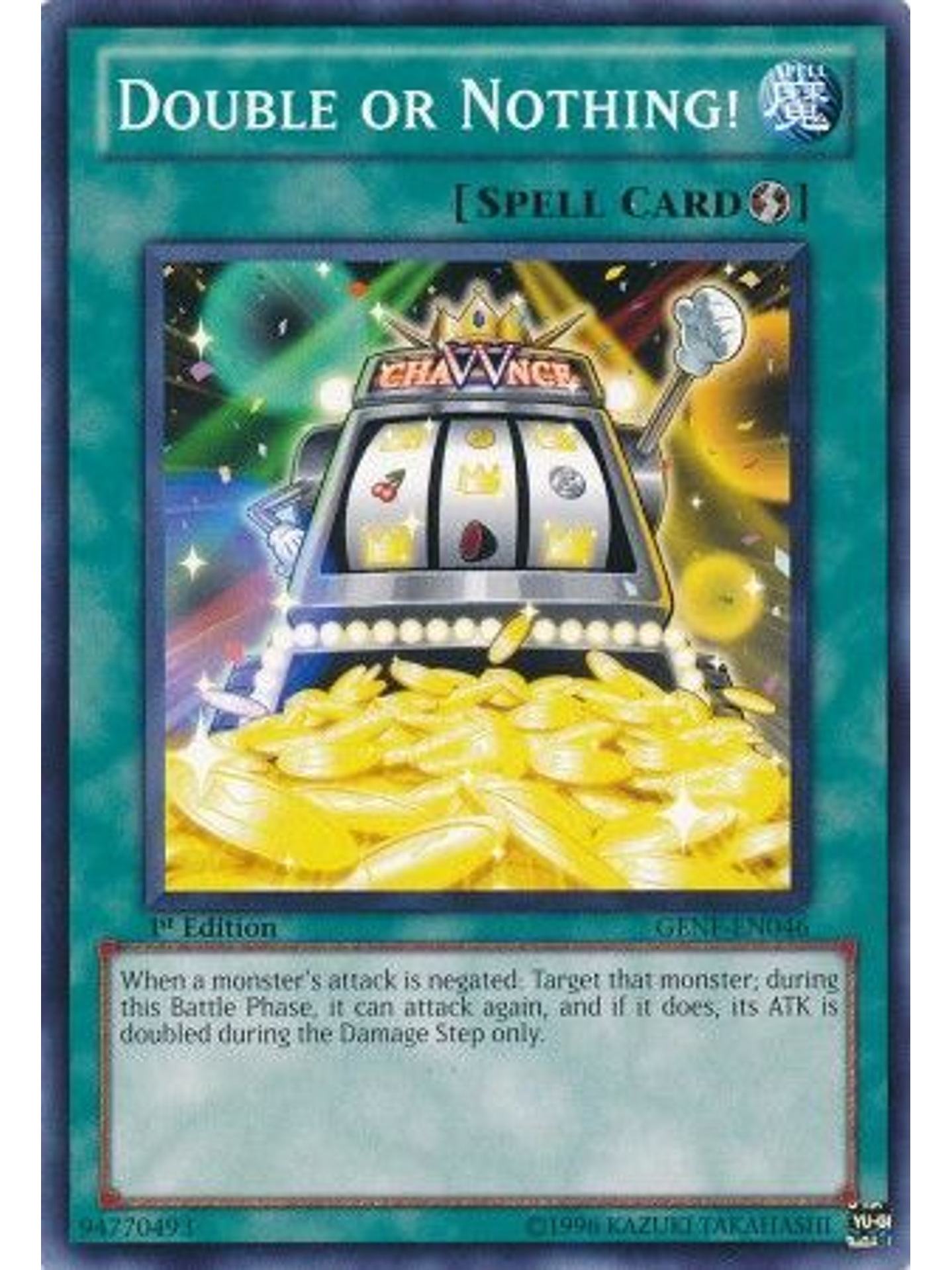 Double or Nothing! - GENF-EN046 - Common 1st Edition 1