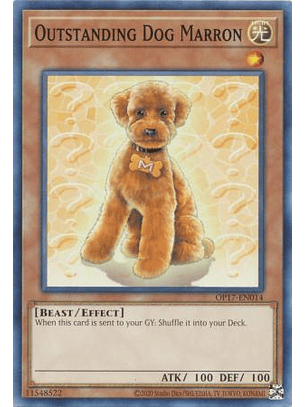 Outstanding Dog Marron - OP17-EN014 - Common