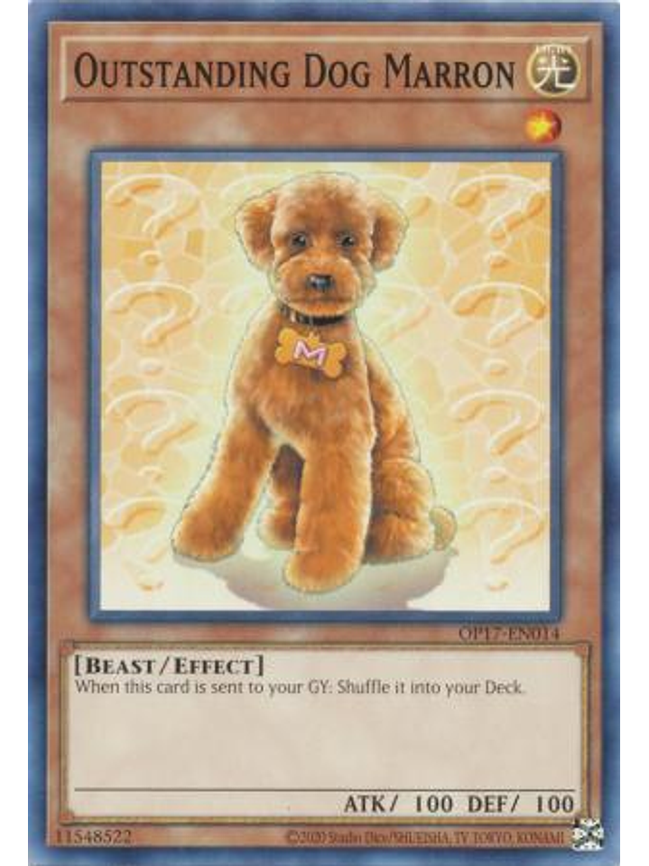 Outstanding Dog Marron - OP17-EN014 - Common 1
