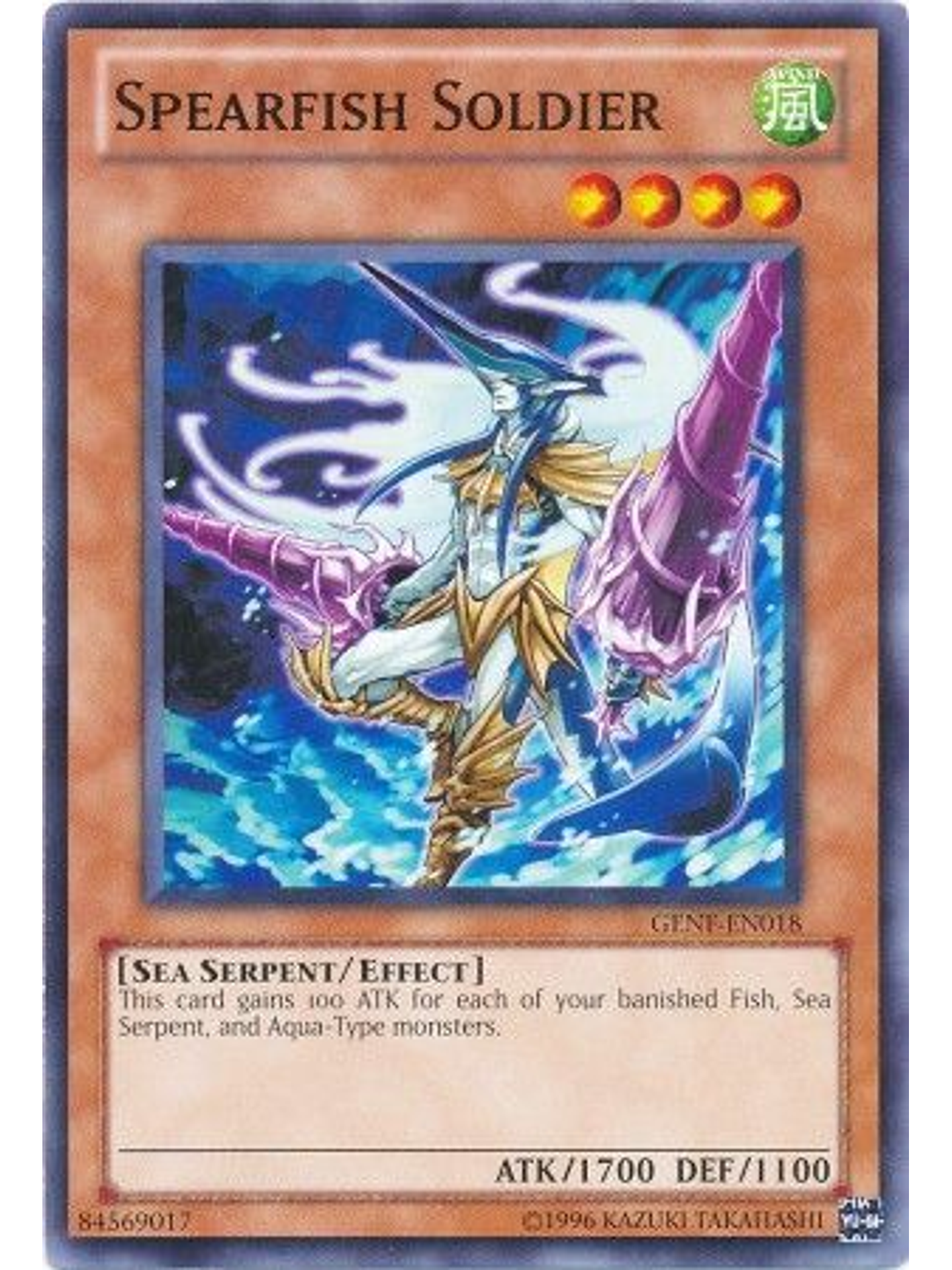 Spearfish Soldier - GENF-EN018 - Common Unlimited 1