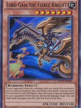 Lord Gaia the Fierce Knight - MVP1-EN050 - Ultra Rare Unlimited