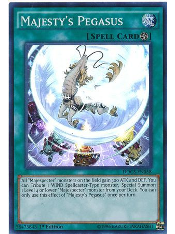 Majesty's Pegasus - DOCS-EN058 - Super Rare 1st Edition 1
