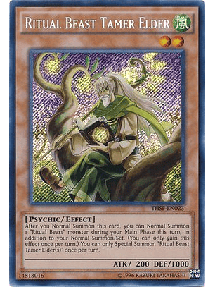 Ritual Beast Tamer Elder - THSF-EN023 - Secret Rare Unlimited