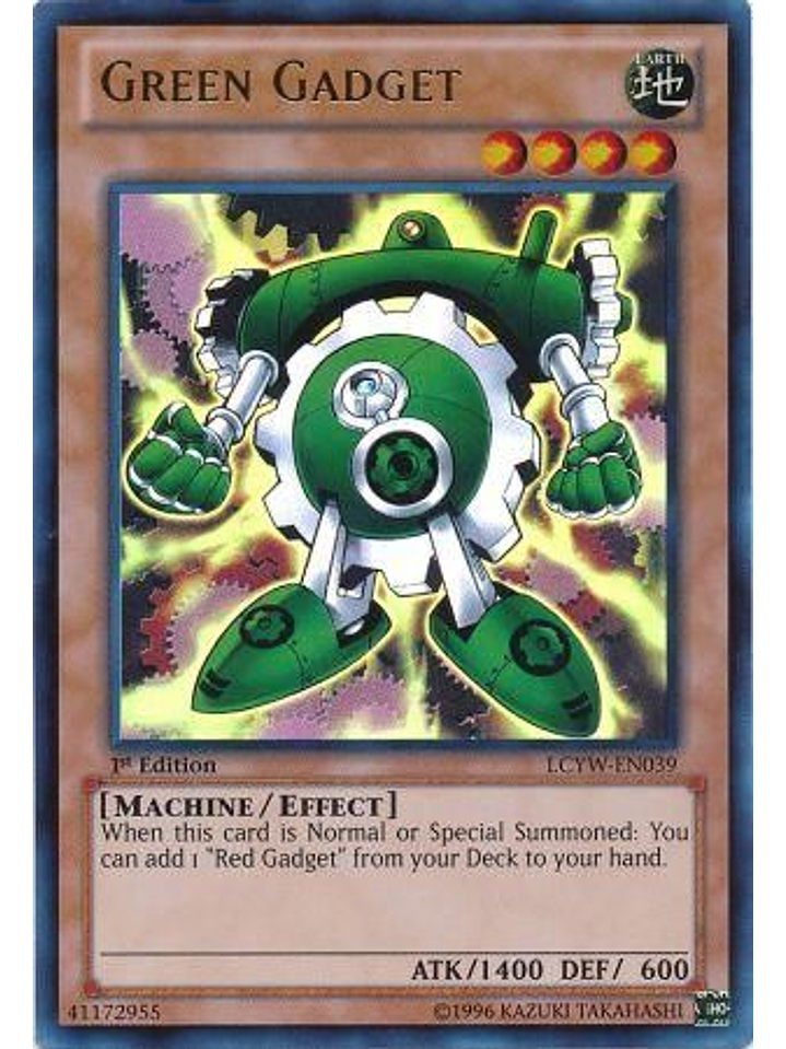 Green Gadget - LCYW-EN039 - Ultra Rare 1st Edition 1