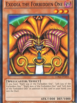 Exodia the Forbidden One - LDK2-ENY04 - Common 1st Edition
