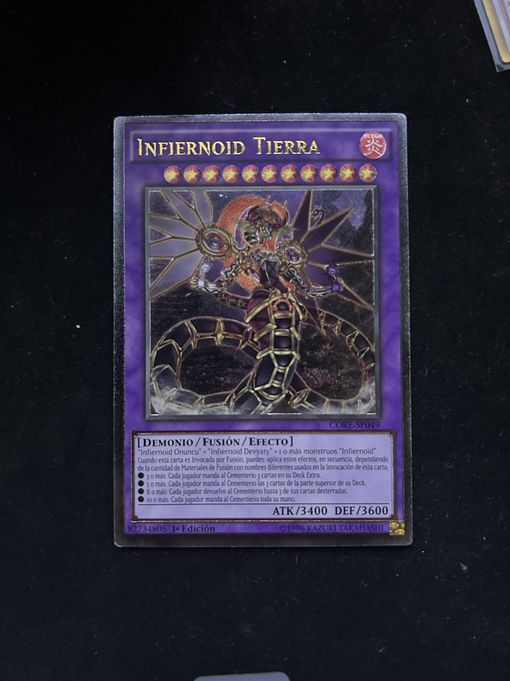 Ultimate Rare - Infernoid Tierra - CORE-EN049 1st Edition 2