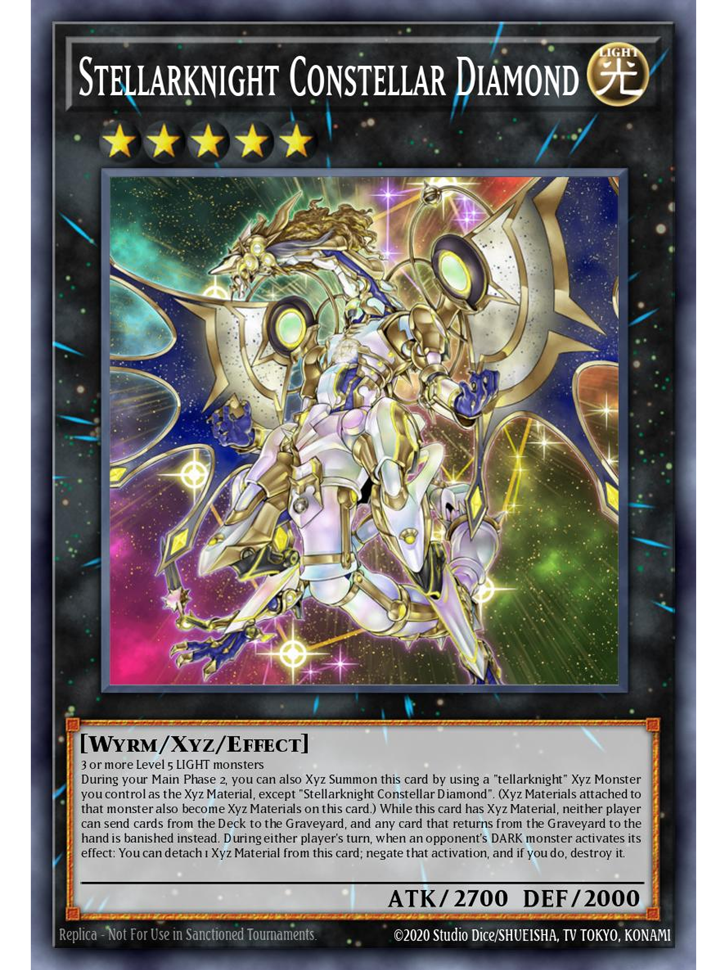 Stellarknight Constellar Diamond - BLMR-EN082 - Ultra Rare 1st Edition 1