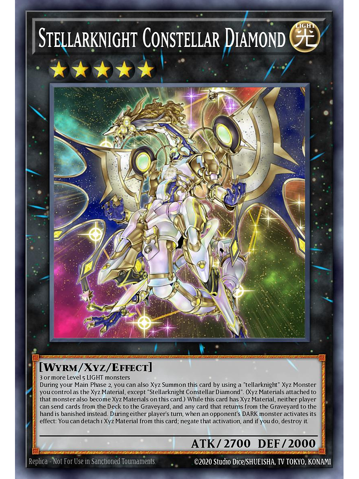 Stellarknight Constellar Diamond - BLMR-EN082 - Ultra Rare 1st Edition 1