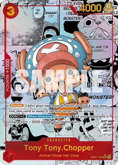 EB01-006 (Alternative Art) Tony Tony.Chopper (Manga)