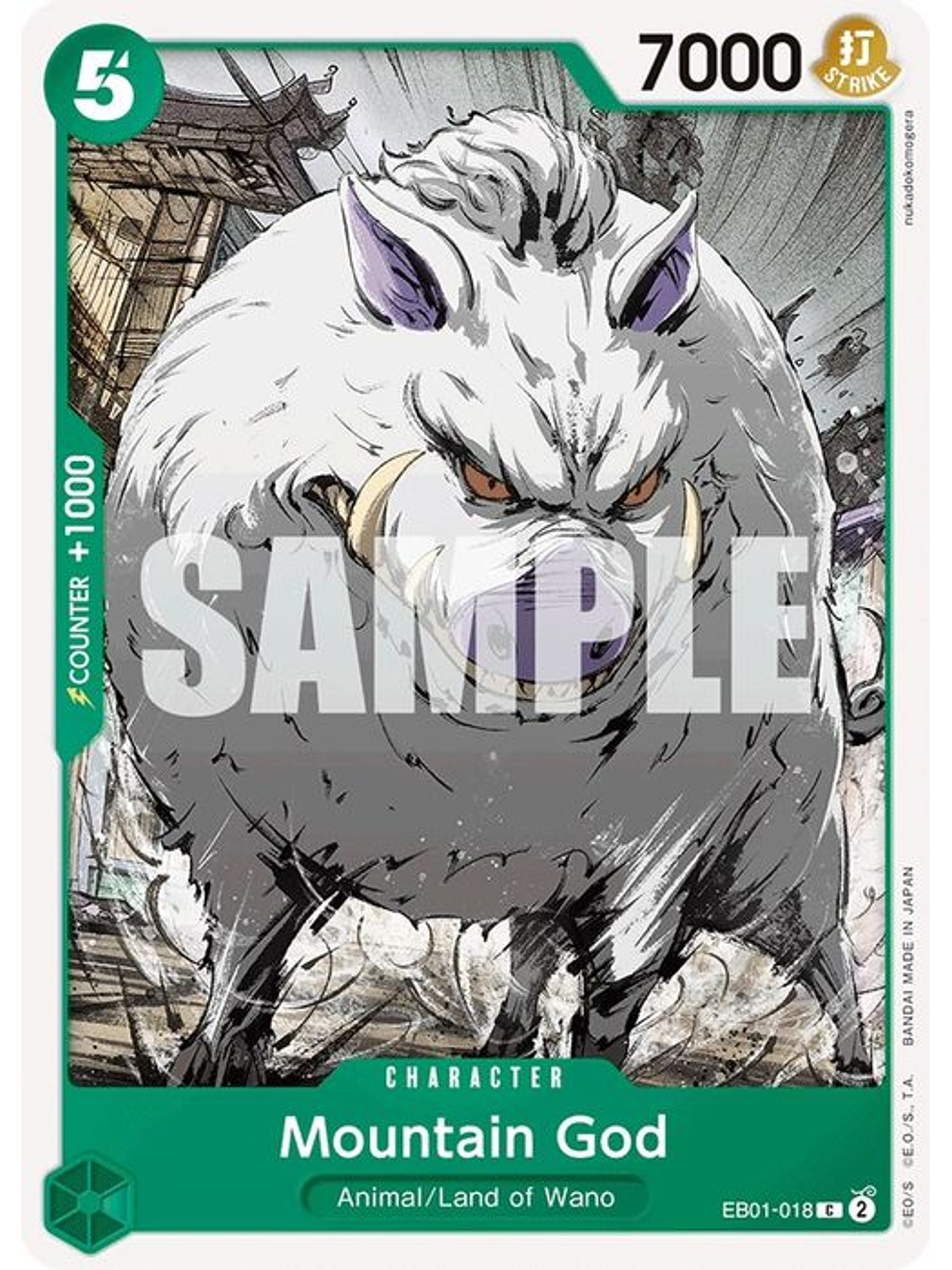 EB01-018 C Mountain God 1