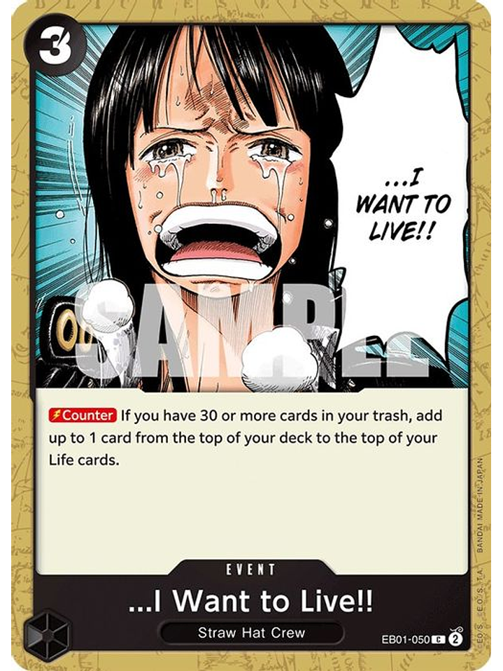 EB01-050 C ...I Want to Live!! 1