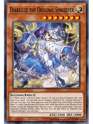 Diabellze the Original Sinkeeper - LEDE-EN012 - Secret Rare 1st Edition