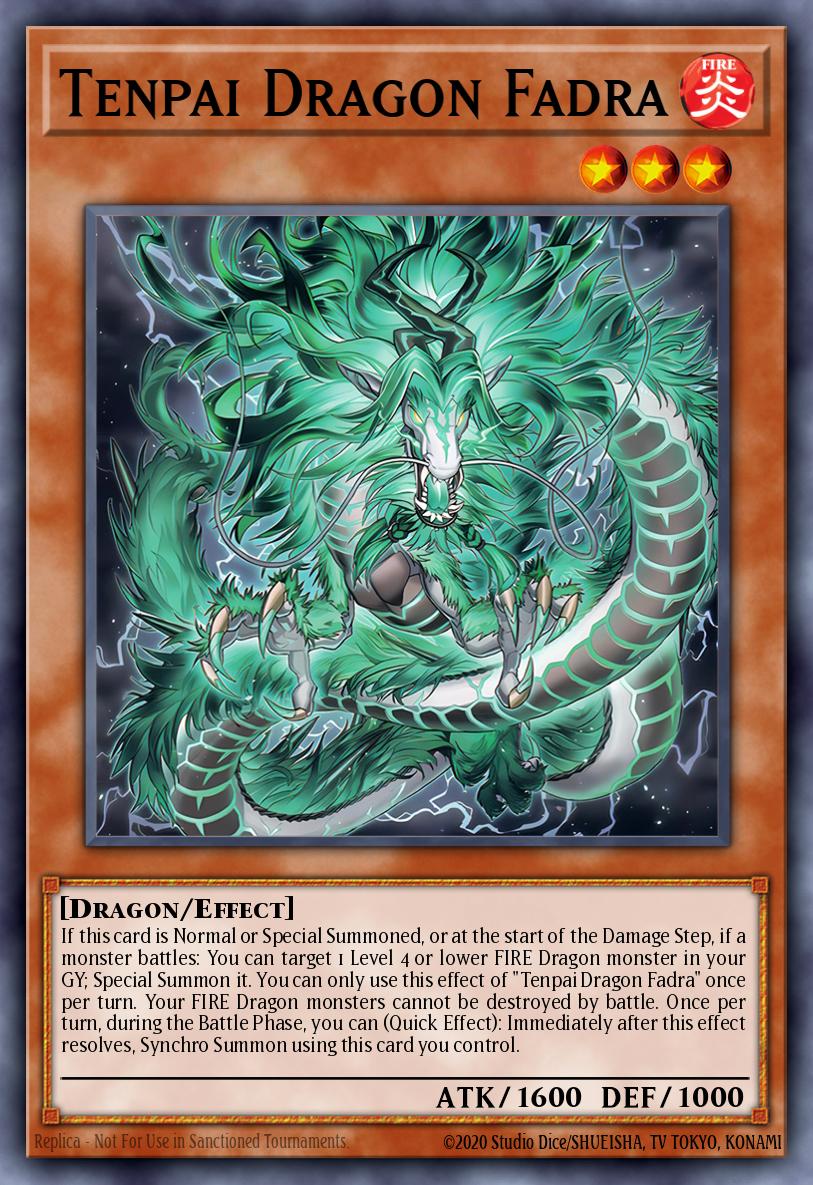 Tenpai Dragon Fadra - LEDE-EN017 - Common 1st Edition