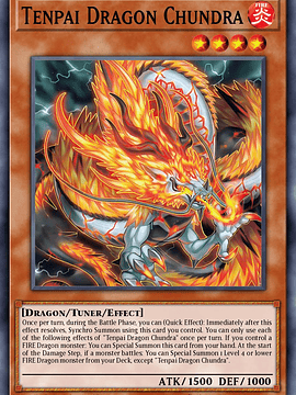 Tenpai Dragon Chundra - LEDE-EN018 - Common 1st Edition